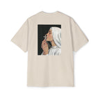 Blessed “Nun Praying Cross” - Oversized Tee