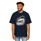 Blessed “Grilled Teeth” - Oversized Tee