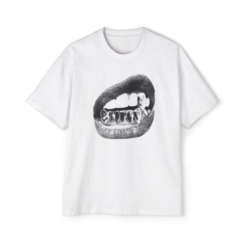 Blessed “Grilled Teeth” - Oversized Tee