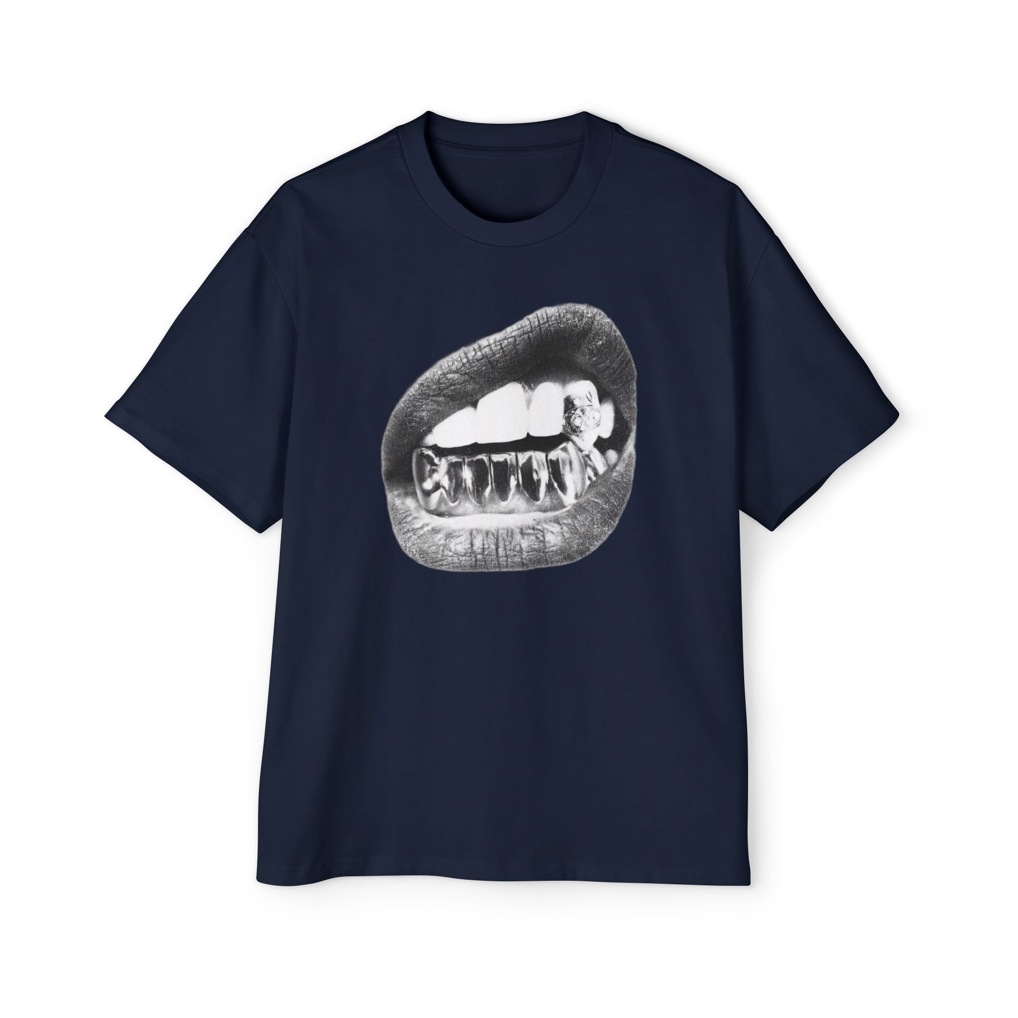 Blessed “Grilled Teeth” - Oversized Tee
