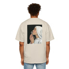 Blessed “Nun Praying Cross” - Oversized Tee